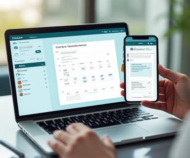 Online scheduling interface and confirmation email